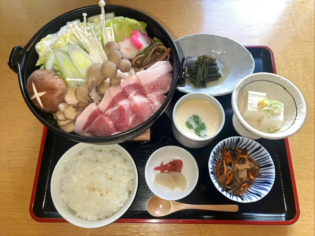 なごみ鍋御膳(結旨豚鍋)